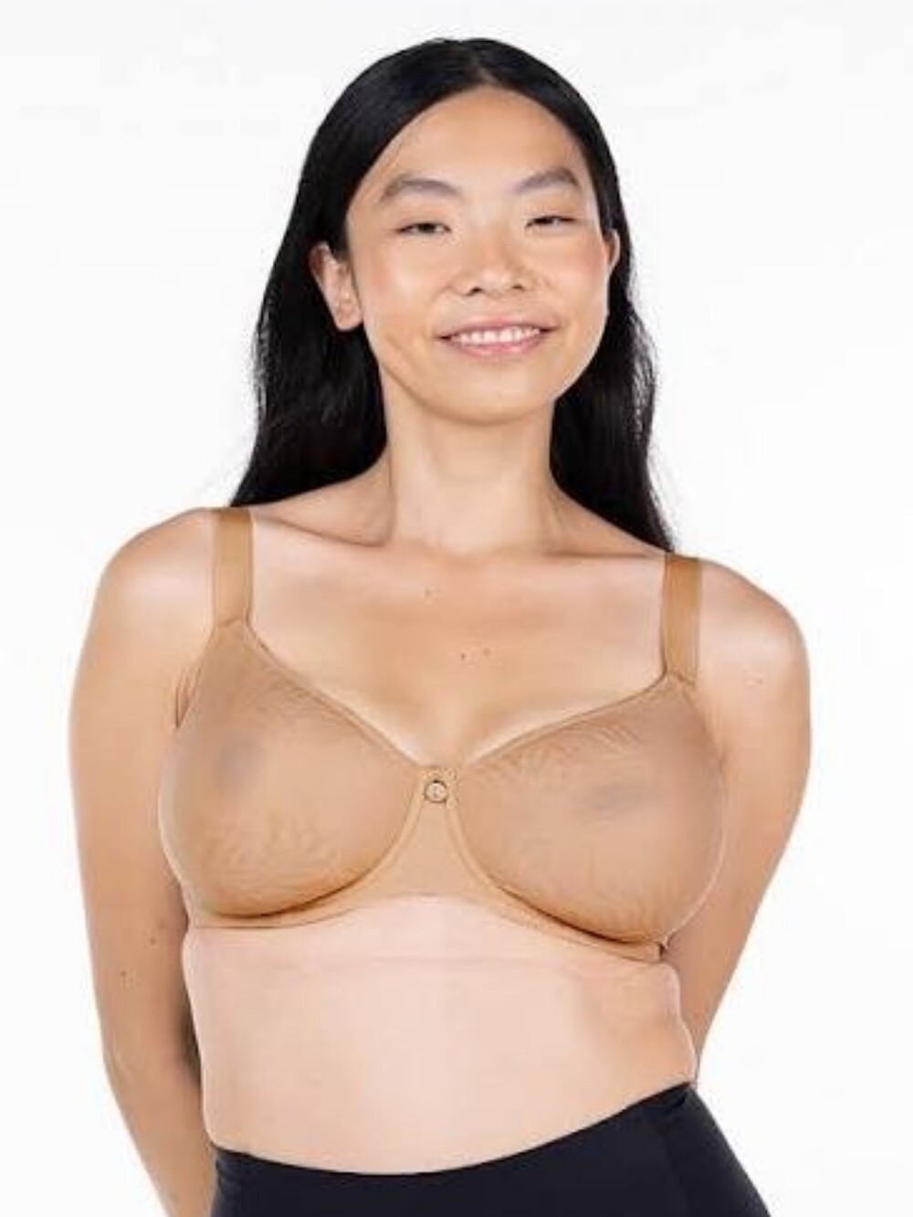 Understance Sidney FlexWire Molded Unpadded Demi Bra in Cashew Size 48D NWT